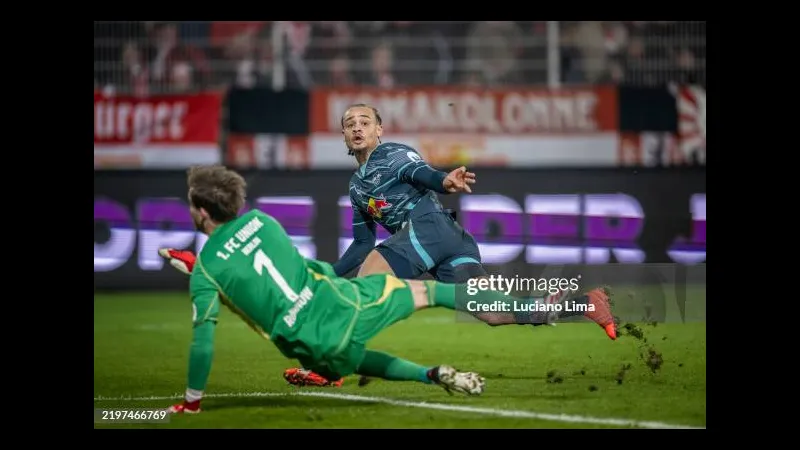 Trận đấu giữa Union Berlin và RB Leipzig